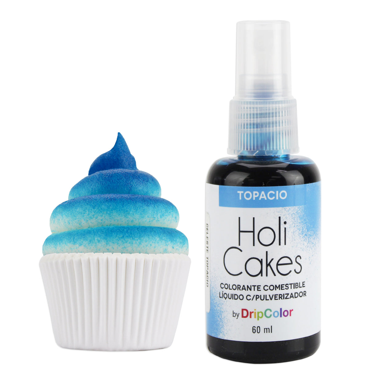 Topaz Sky Blue Pump Spray Food Coloring