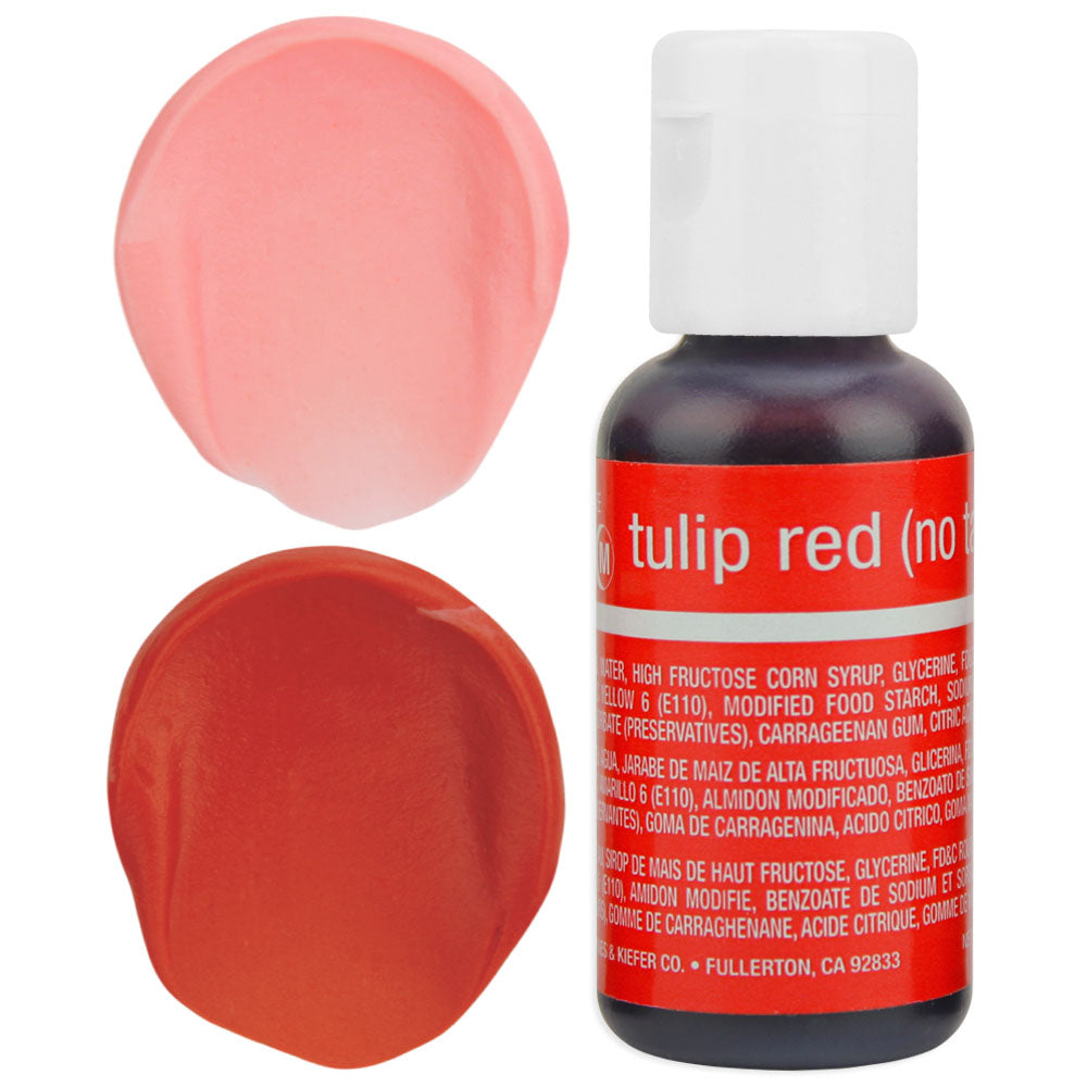 Tulip Red Chefmaster Gel Food Coloring