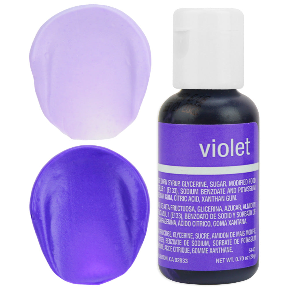 Violet Chefmaster Gel Food Coloring