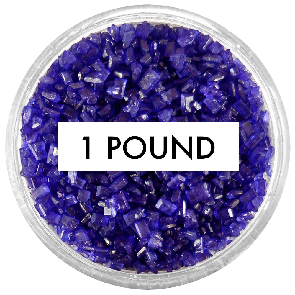 Violet Chunky Sugar 1 LB