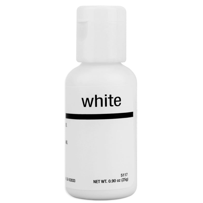 White Chefmaster Gel Food Coloring
