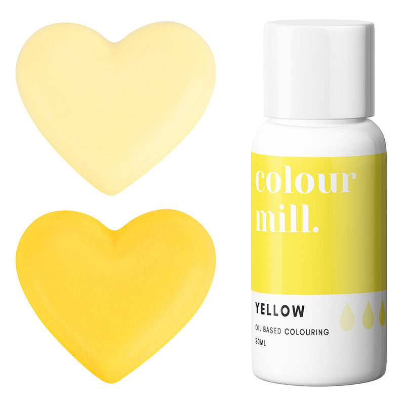 Yellow Colour Mill Oil Based Food Coloring
