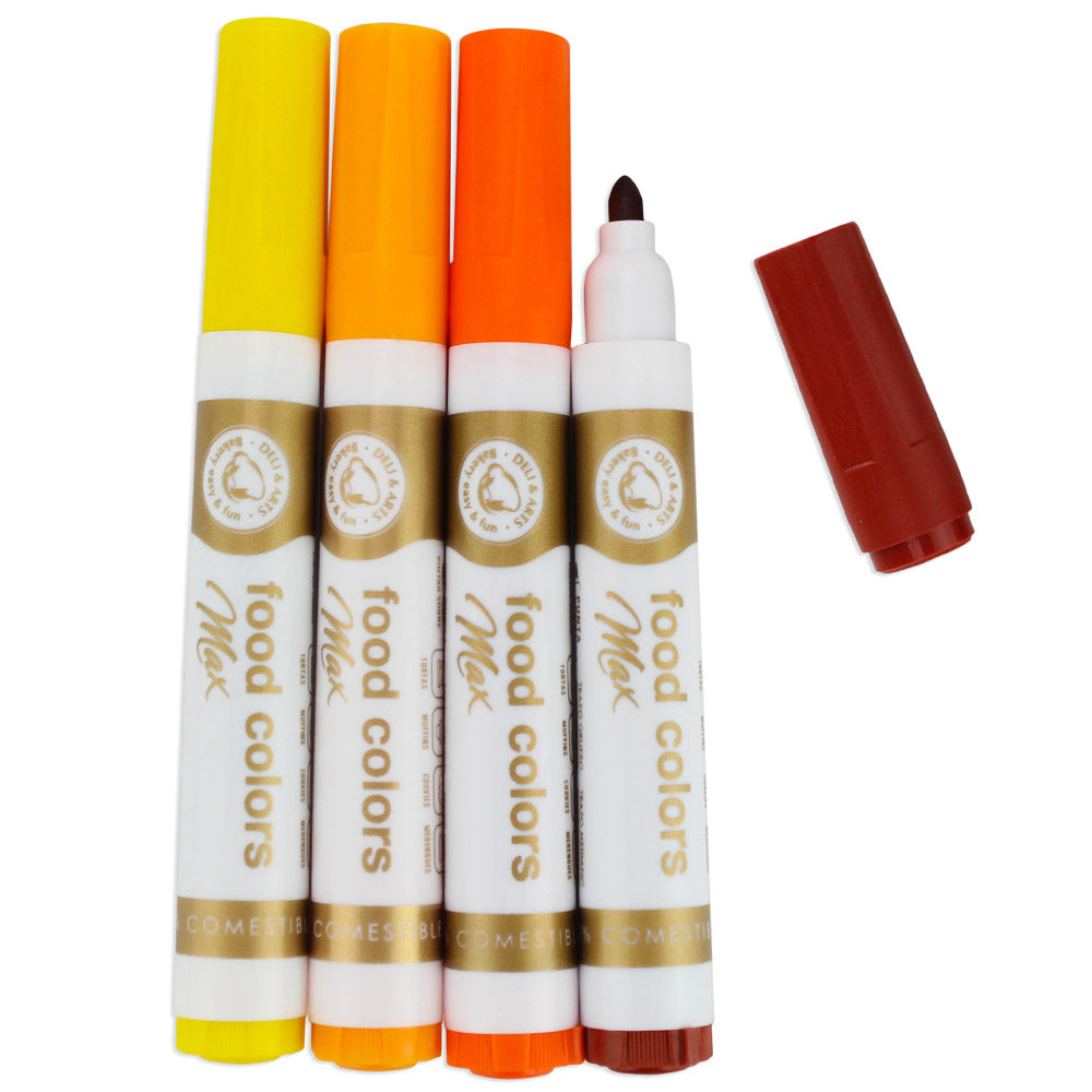 Yellow Orange Max Edible Ink Marker Set - Dripcolor – Layer Cake Shop